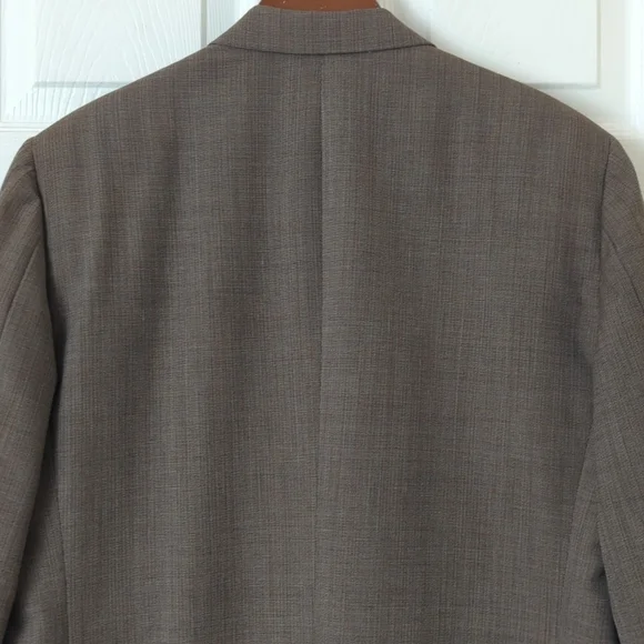 Christian Dior Monsieur Baskin 80's Vintage Union Made Woven Blazer Jacket 43R